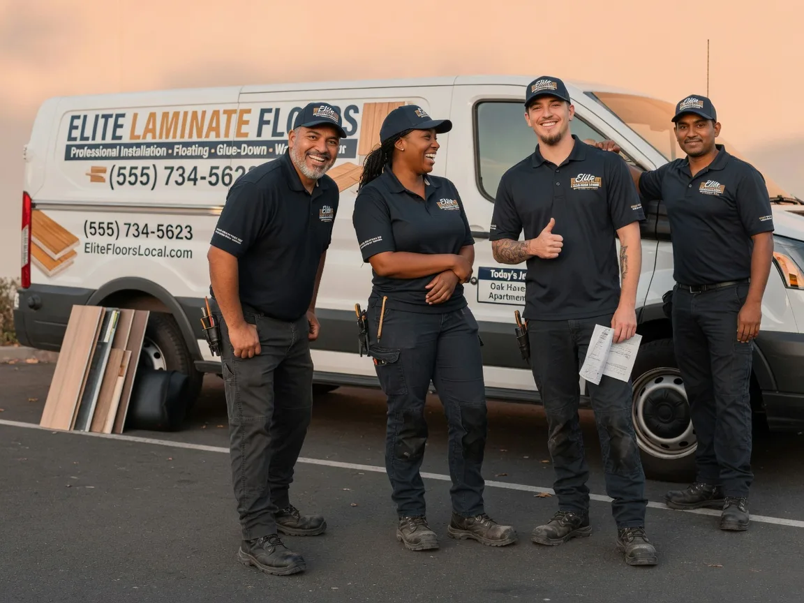 Laminate flooring installation company in Tom Bean, TX